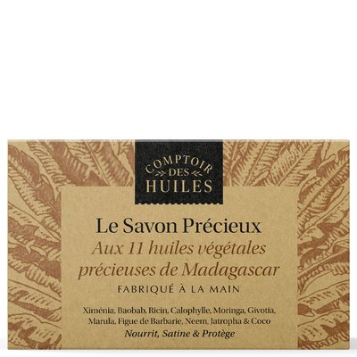 LE SAVON  PRECIEUX aux 11 huiles végétales de madagascar 100 GR COMPTOIR DES HUILES